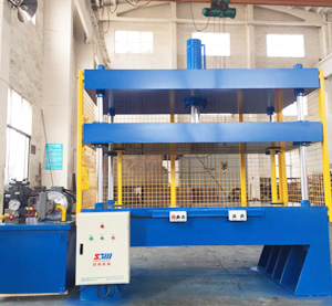 Servo hydraulic press machine